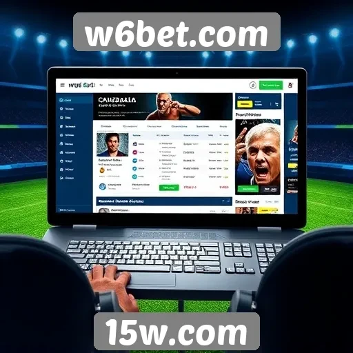 Análise da interface do usuário no w6bet.com