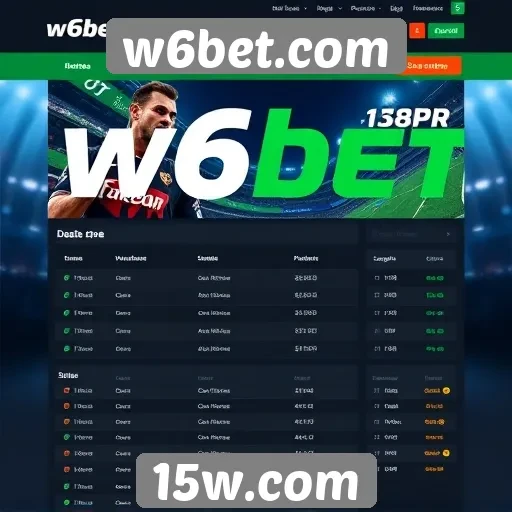 Interface do usuário do W6bet.com é otimizada